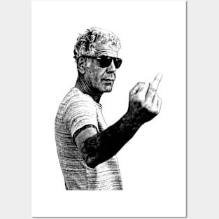 Anthony Bourdain Middle Vintage Posters and Art